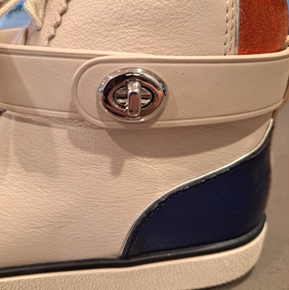 Coach C213 High Top Sneakers - Picture 9 of 13